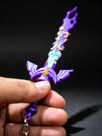 YP Katana Zelda TOTK Decayed Master Sword 13cm Metal Keychain Replica