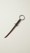 Akai Katana Crimson Accented Keychain
