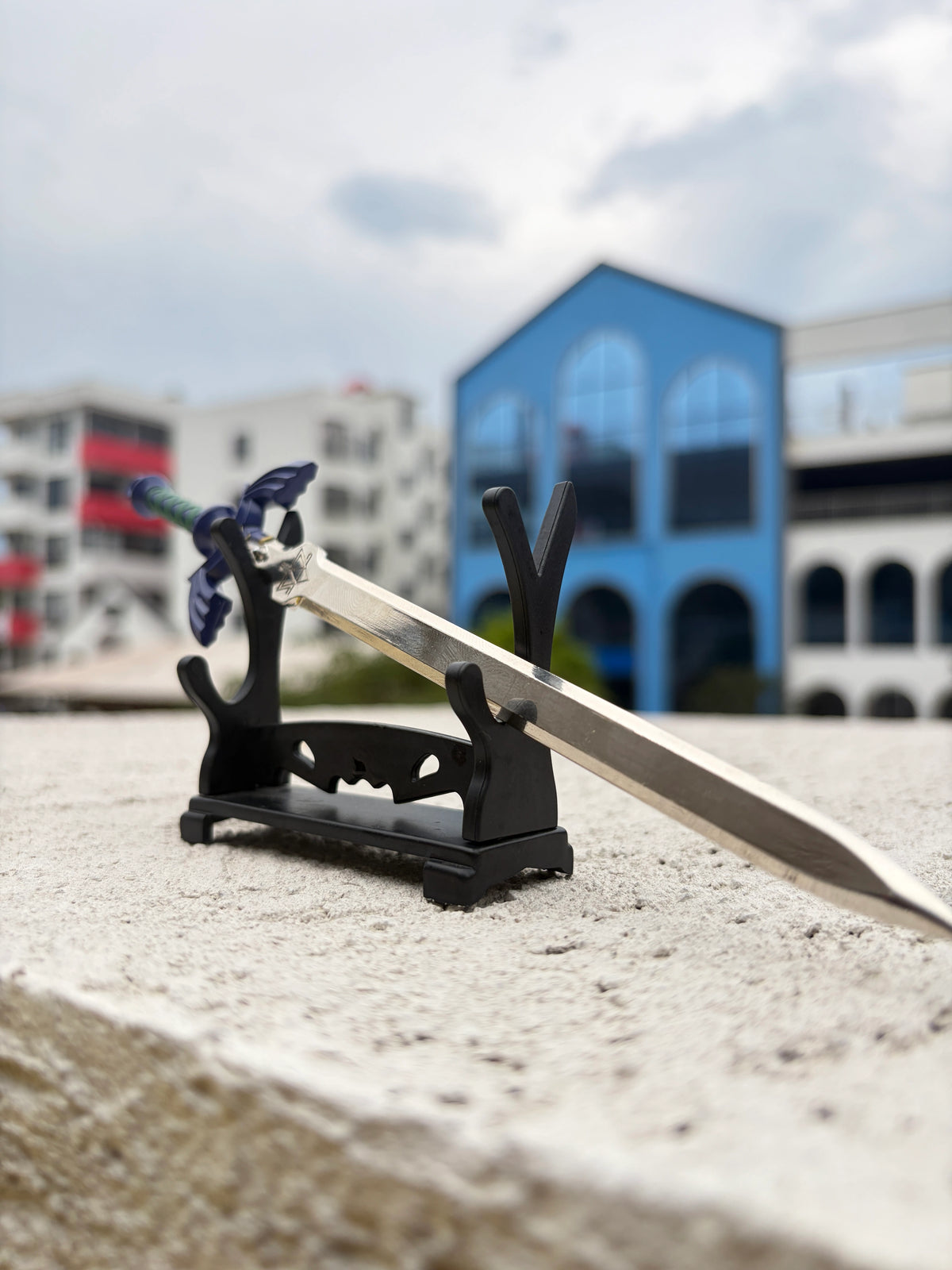 YP Katana Legend of Zelda Link Master Sword 23cm Metal Keychain Replica