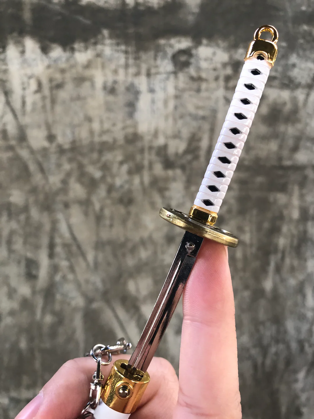 Wado Ichimonji Spring-Action Knife Keychain