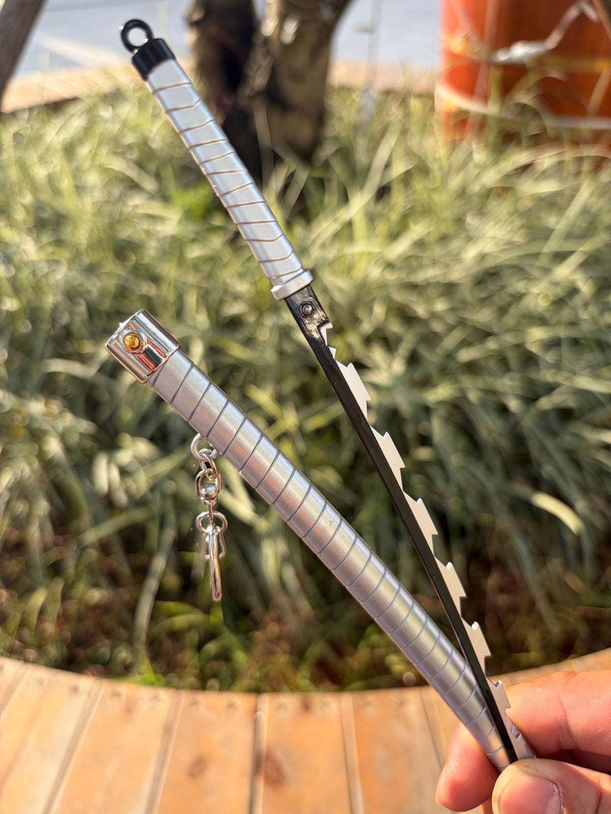 Inosuke Metal Keychain-YP Katana