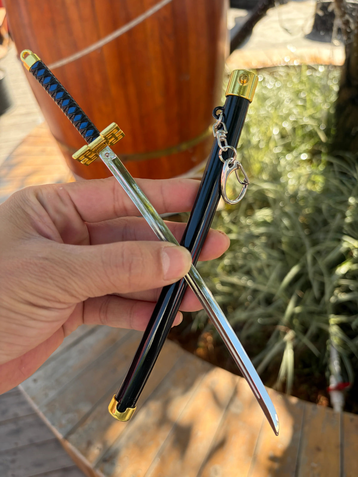 Muichiro Tokito's Nichirin Katana Keychain-YP Katana