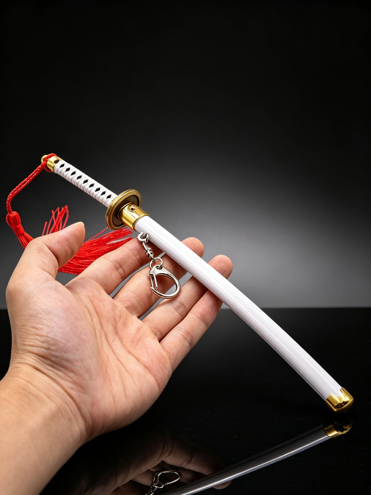 YP Katana One Piece Zoro Wado Ichimonji 23cm Metal Katana Keychain Replica