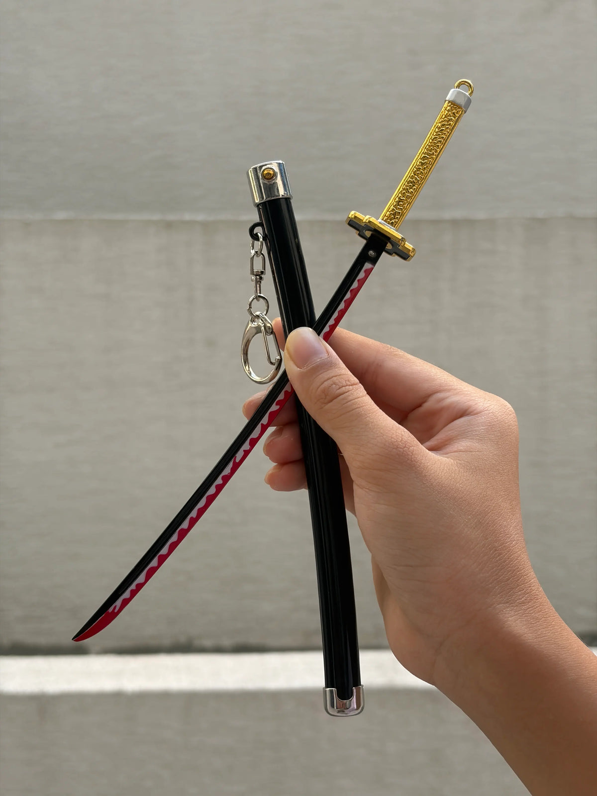 Yoriichi's Nichirin Katana Kychain-YP Katana