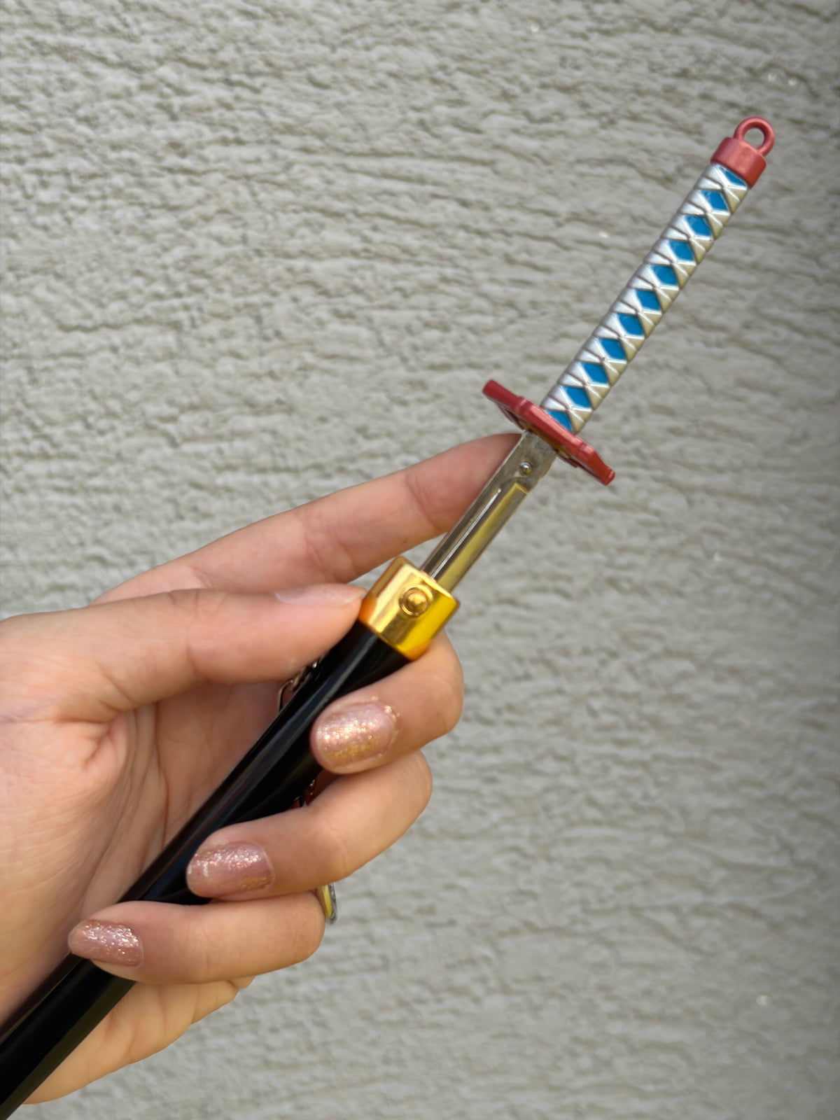 Giyu's Nichirin Katana Keychain-YP Katana