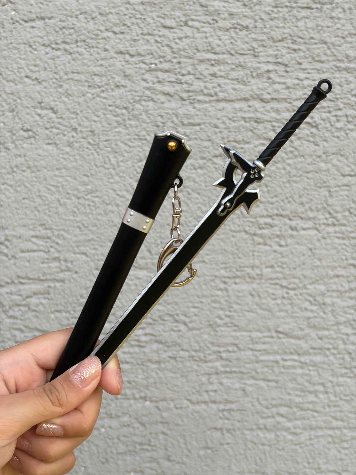 Elucidator(SAO) Katana Keychain-YP Katana
