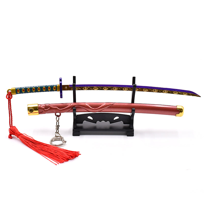 Kokushibo Spring-Action Sword Keychain |  Upper Moon One