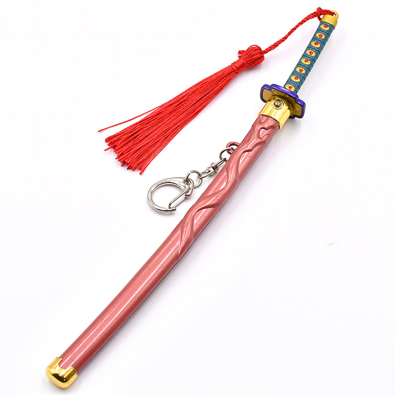 Kokushibo Spring-Action Sword Keychain |  Upper Moon One