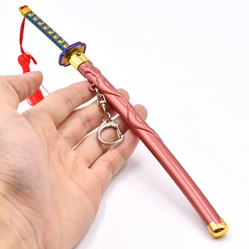 Kokushibo Spring-Action Sword Keychain |  Upper Moon One