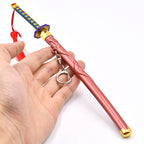 Kokushibo Spring-Action Sword Keychain |  Upper Moon One