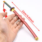 Kokushibo Spring-Action Sword Keychain |  Upper Moon One