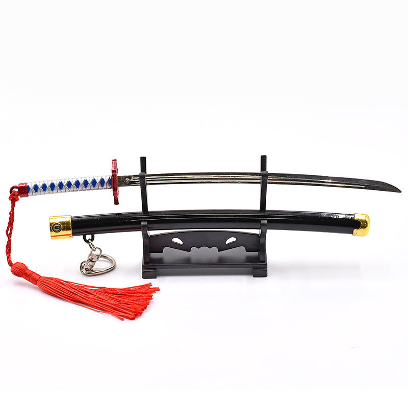 Giyu Tomioka Spring-Action Sword Keychain