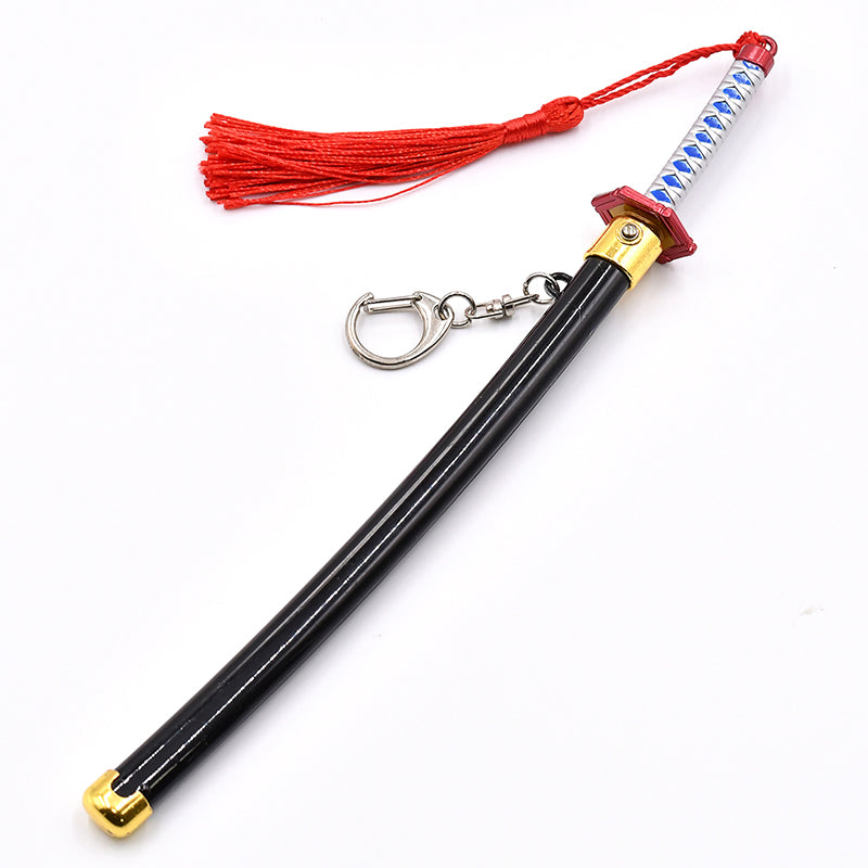 Giyu Tomioka Spring-Action Sword Keychain