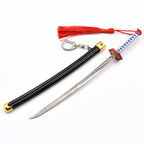Giyu Tomioka Spring-Action Sword Keychain