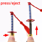 Giyu Tomioka Spring-Action Sword Keychain
