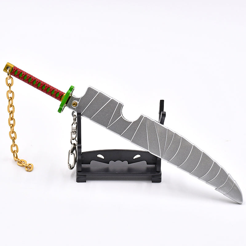 Tengen Uzui Spring-Action Sword Keychain