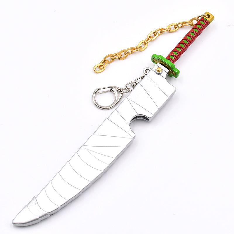 Tengen Uzui Spring-Action Sword Keychain
