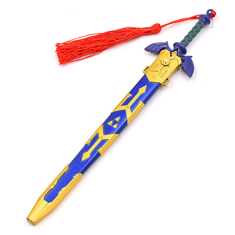 Master Sword Spring-Action Keychain | Gaming Collectible