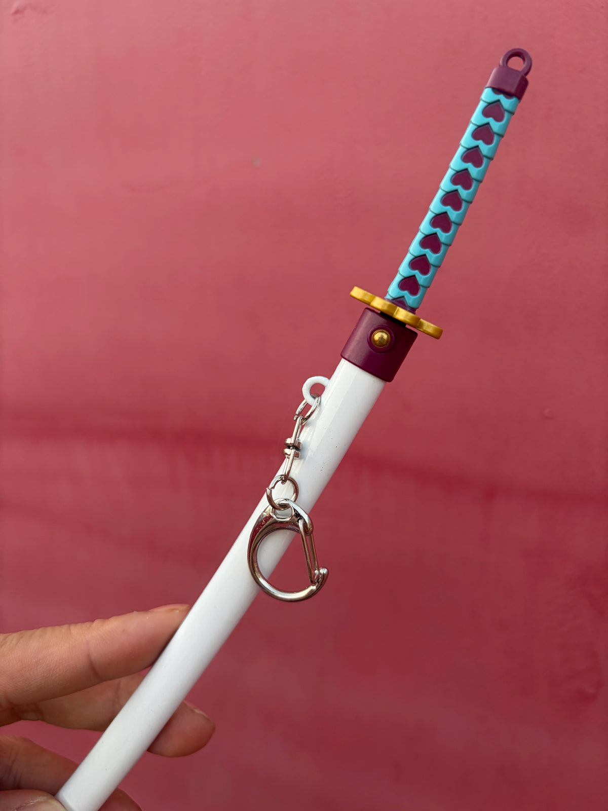 Mitsuri's Nichirin Katana Keychain-YP Katana