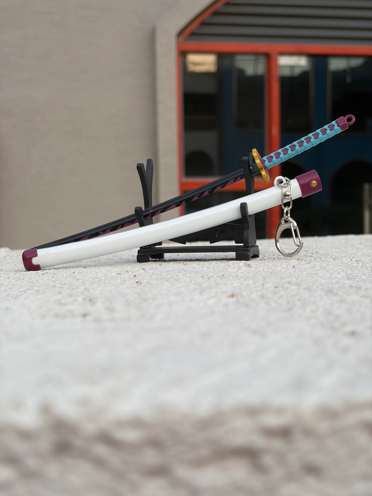 Mitsuri's Nichirin Katana Keychain-YP Katana