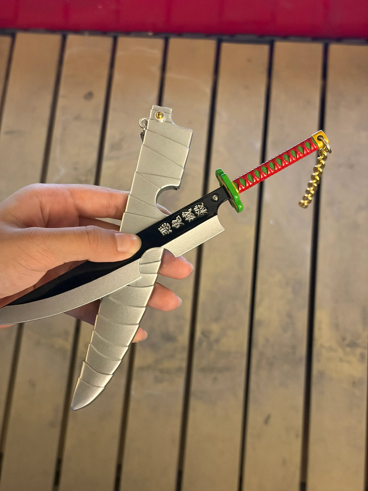 Tengen's Nichirin Katana Keychain-YP Katana